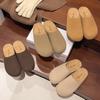Baotou slippers women's outer wear spring and summer new soft sole height increase one pedal lazy shoes half slippers