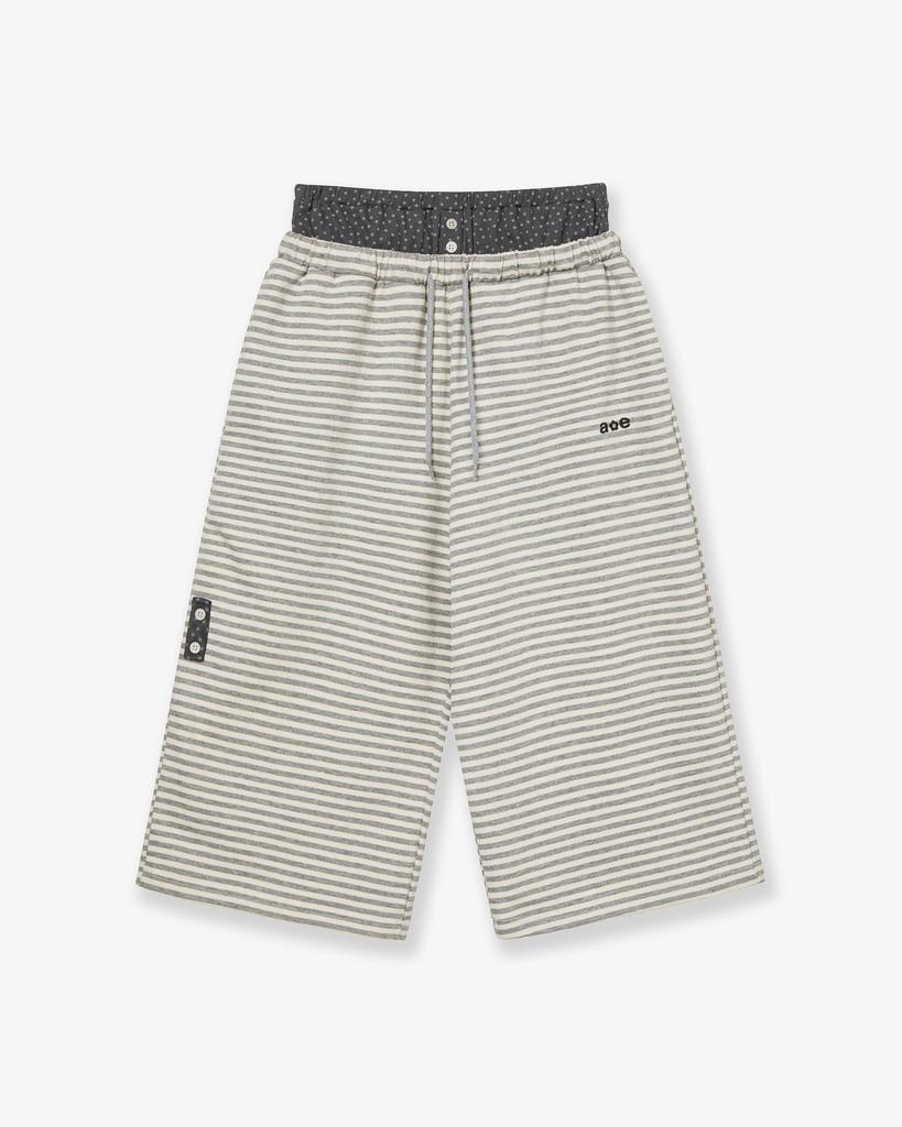 Eiieii Briefs Layered Sweatpants [Grey]