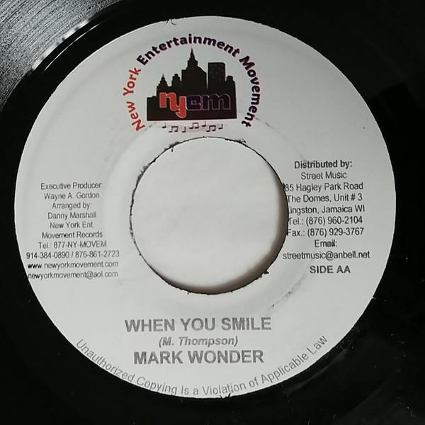 

7-дюймовая пластинка PERFECT / MARK WONDER - Time Getting Red / When You Smile NONE New York Entert Ямайский Регги, Ска и Даб Б/У