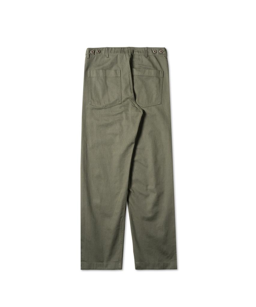 Bancheu Npg Hbt Cotton One Wash Fatigue Pants - Olive
