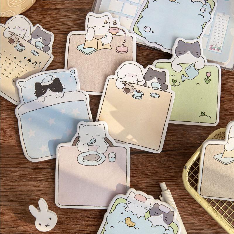 Cute Cat Life Theme Sticky Notes Memo Reminder Decoration Paper