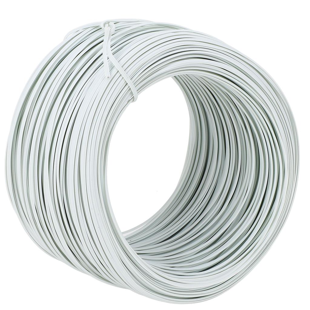 Reinforcing Steel Tying Wire 0.55 Flat Type 85m Length Galvanised Iron and PVC   Tie Wire