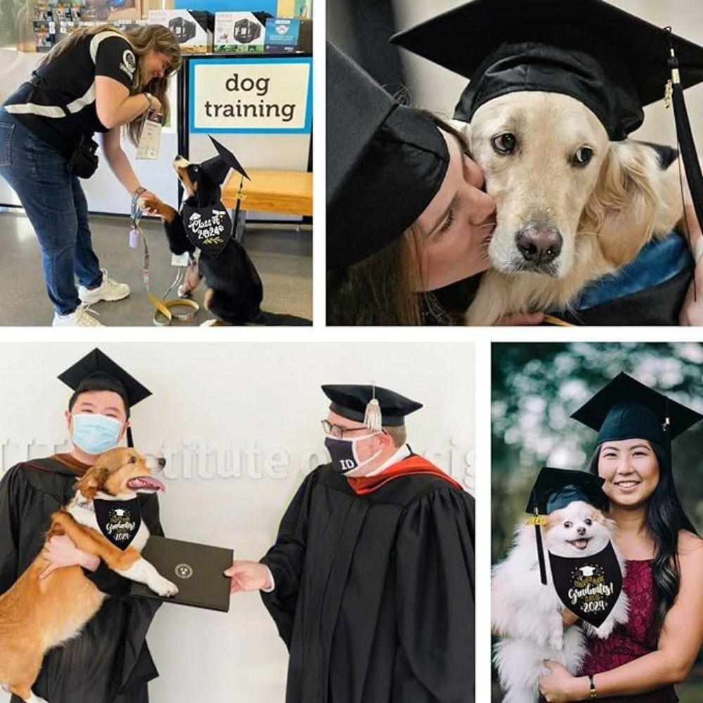 with 2026 Tassel Dog and Cats Graduation Hats Mini Graduation Cap Holiday Costume Accessories