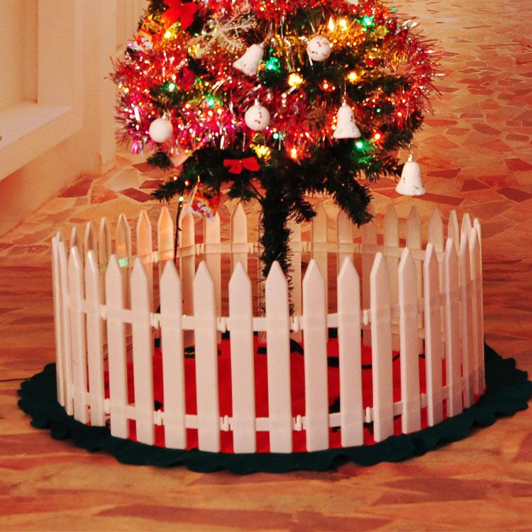 Christmas Tree and Shop Window Decorative Fence