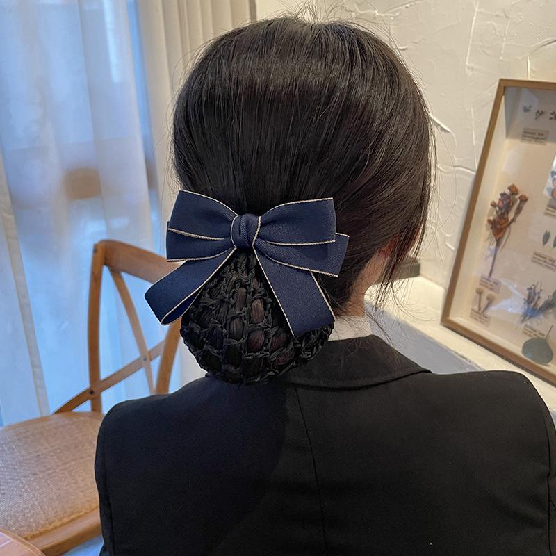 Collar Flower Female Professional Head Flower Set Bank Bow Tie Industrial And Commercial Postal Mail Storage Teller Blue Shirt Jk Tie Accessories