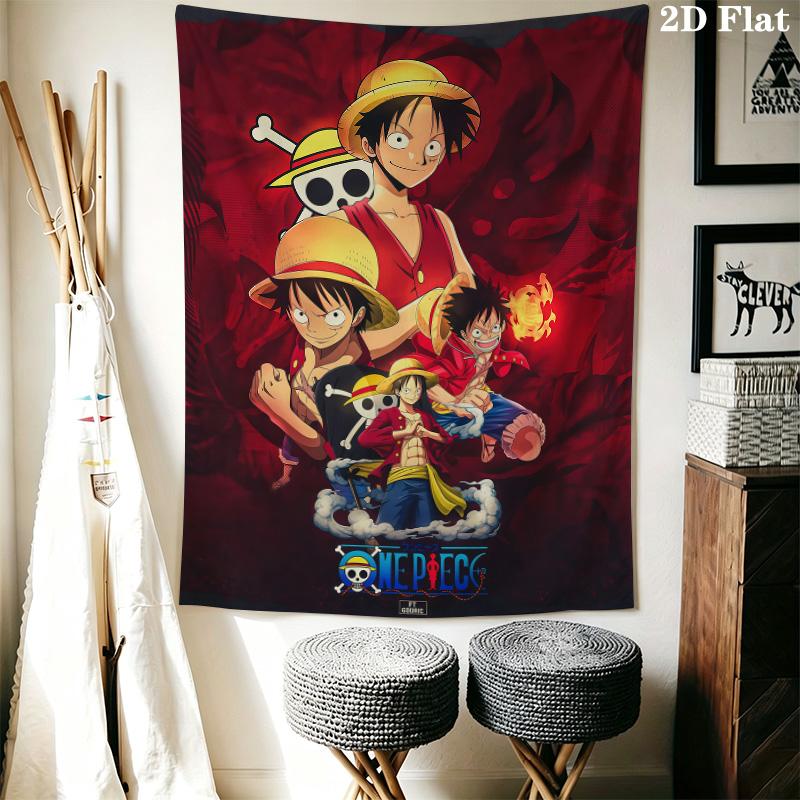 One Piece Wall Tapestry Aesthetic Wall Hanging Printed Fabric Blanket Decorative Tapestries For Bedroom Living Room Home Decor