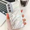 For Samsung Galaxy A55 5G Case IMD Design Shockproof PC+TPU Phone Cover with Glass Lens Film