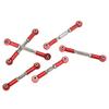 RC Rod Mount Metal Pull Rod Base Mount RC Upgrade Parts for ARRMA Senton for Granite for Big for Rock 1 10 RC Car Red