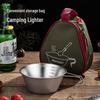 304 Stainless Steel Folding Camping Sierra Bowl Set