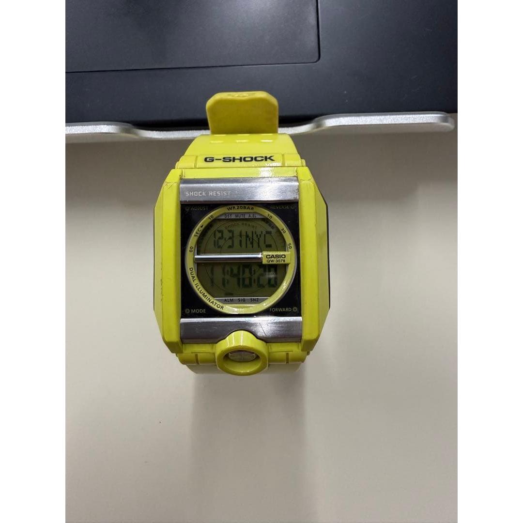 Used G-SHOCK Yellow Digital Watch Perfectly WorkingGood Condition G-SHOCK G-8100