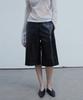 Beleudemaleu 26Ss Lambskin Bermuda Pants