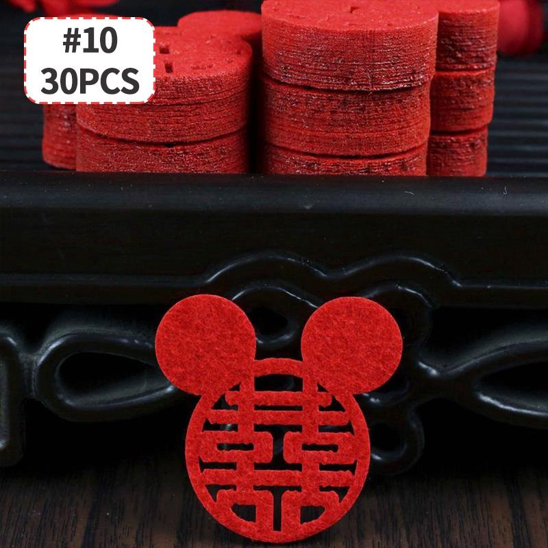 Chinese New Year Decoration Hand-thrown Lucky Characters Wedding Decor Spring Festival Home Ornament Housewarming Decoration