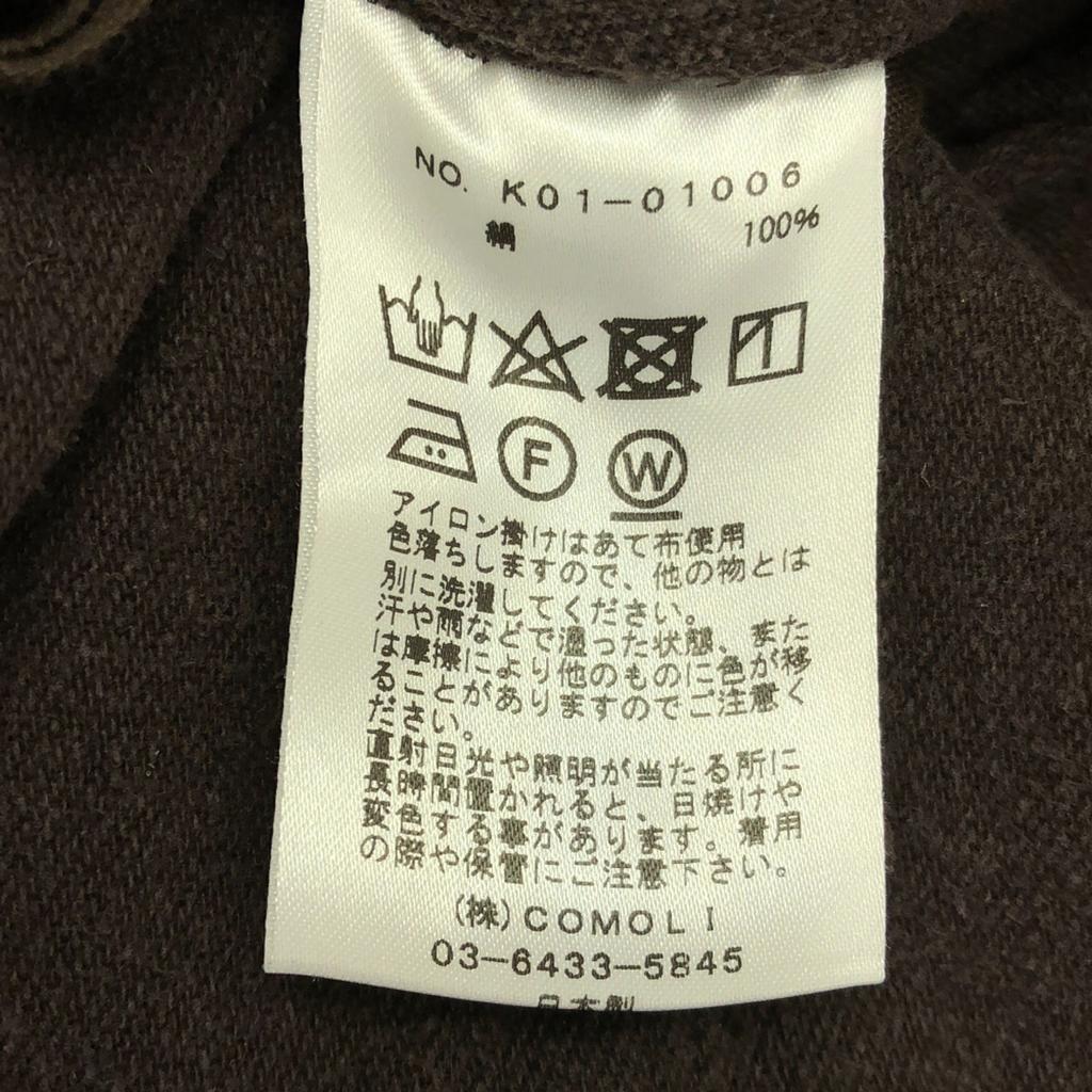 COMOLI made in Japan Silk Nep Jacket 2 Brown Men's Used