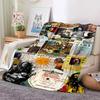 Bob Marley Album Blanket Reggae Music Jamaican Style Soft Flannel Blanket Portable Home Travel Sofa Blanket