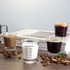 Shot Glass Measuring Cups Espresso Jigger with Scale Heavy Glass Cups for Kitchen Bar Accessories Baking Cooking