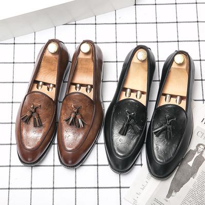 Módní kožené boty Neformální business boty pro muže Elegantní Tenis De Hombre Mokasíny Mokasin Tenis Caballero Designové tenisky