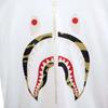 A Bathing Ape Shark Print Short Sleeve T-shirt M White System SHARK Men's Used
