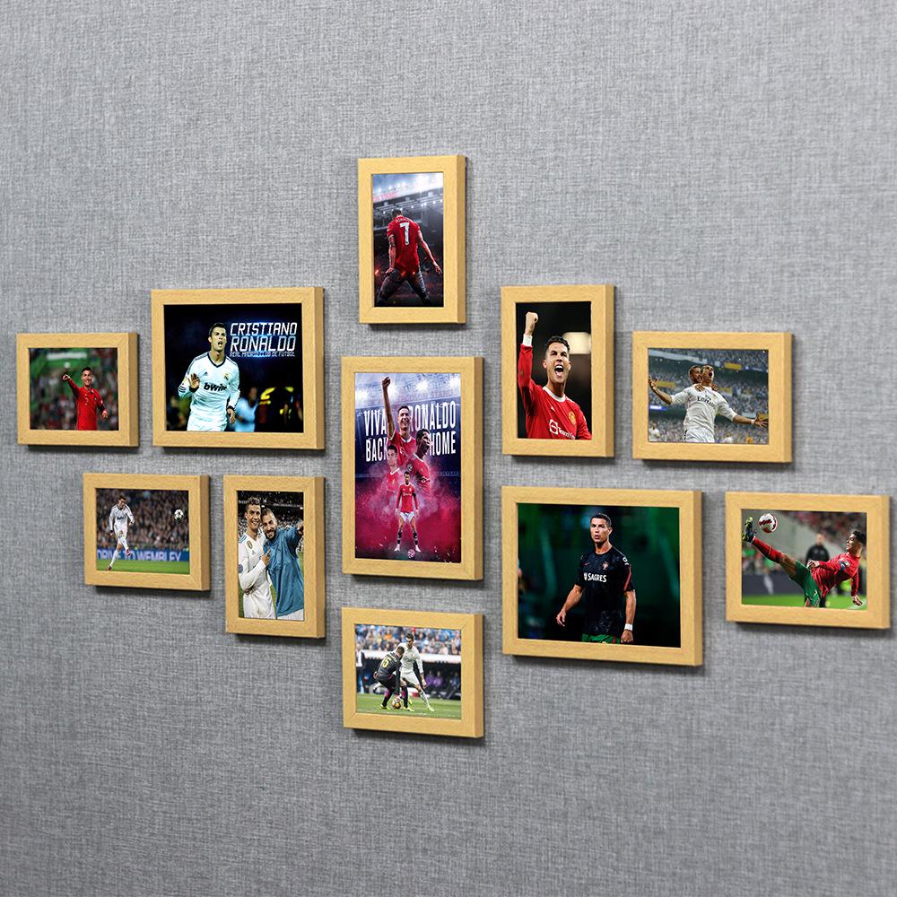 Póster Estrella de la Champions League y el Mundial CR7 - Arte de Pared Decorativo para Dormitorio o Habitación