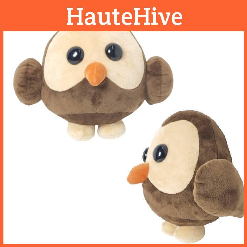 Adorable Owl Plush Toy With Ultra Soft Crystal Velvet 20cm Stuffed Animal