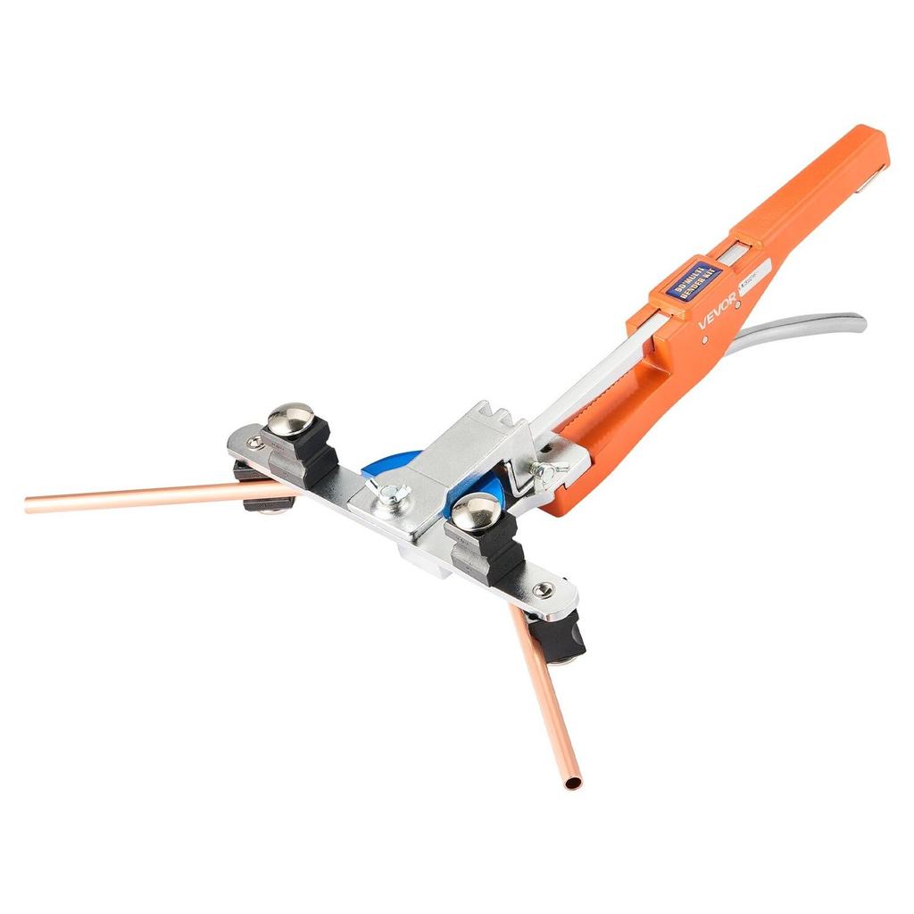 Tubing Bender Kit, 6 mm to 22 mm, Compact Ratcheting Tube Pipe Bender, Forward/Reverse Hand Bending Tool, with 7 Color Aluminium Alloy Dies, for