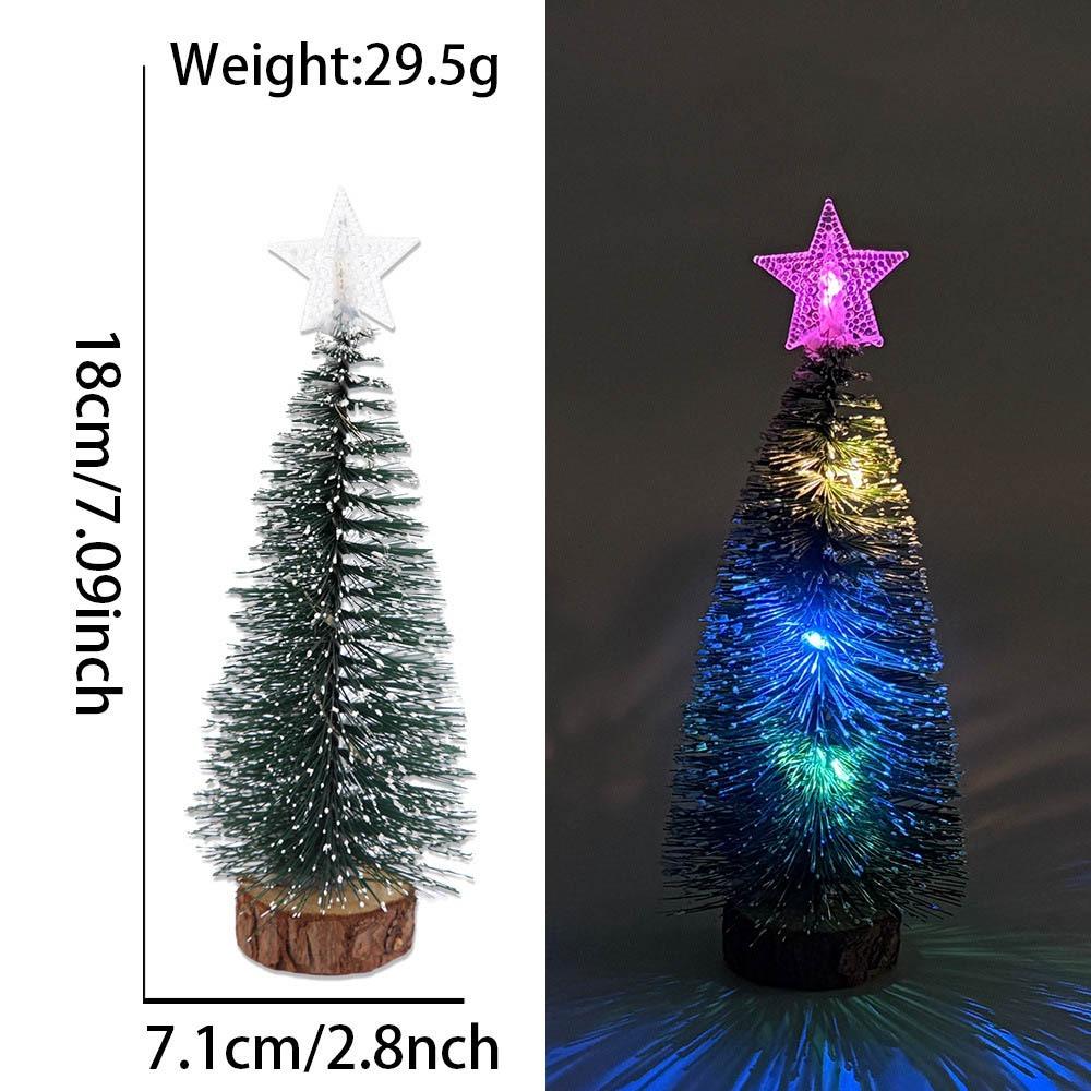 

Plastic Xmas Tree Cedar Christmas Tree New Cedar Needle Tree Home 18cm