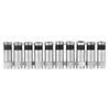 10 Pcs RG6 UK Squeezed Type F Connector F Cable Antenna Video Satellite Adaptor