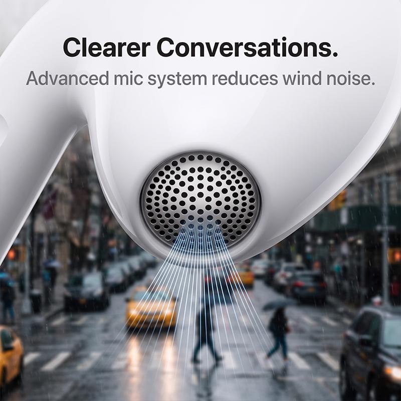 Fourth generation Air 4 Wireless Earbuds Bluetooth 5.3 Advanced ANC Clear Calls Instant Pairing Noise Cancelling Headphones