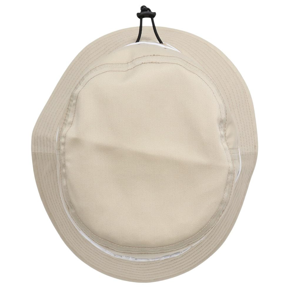 TaylorMade Men's Lined Bucket Hat, Beige, Size 58cm, with Visor, 2025SS UN559