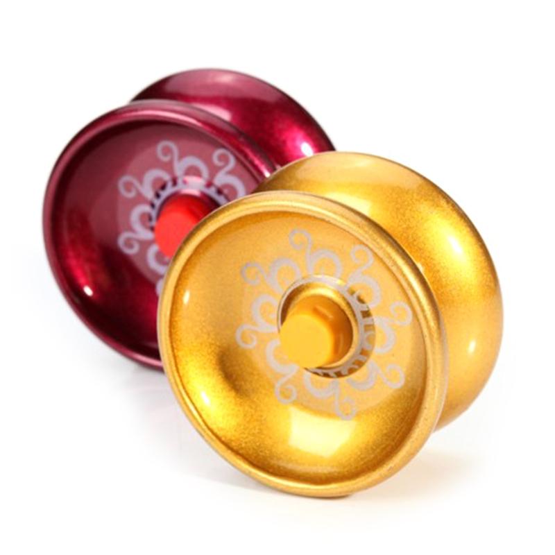 Fascinating Alloy Yo-Yos High Performance Professional YoYo High-speed Ball Bearings Various for Play Ways Random Colors