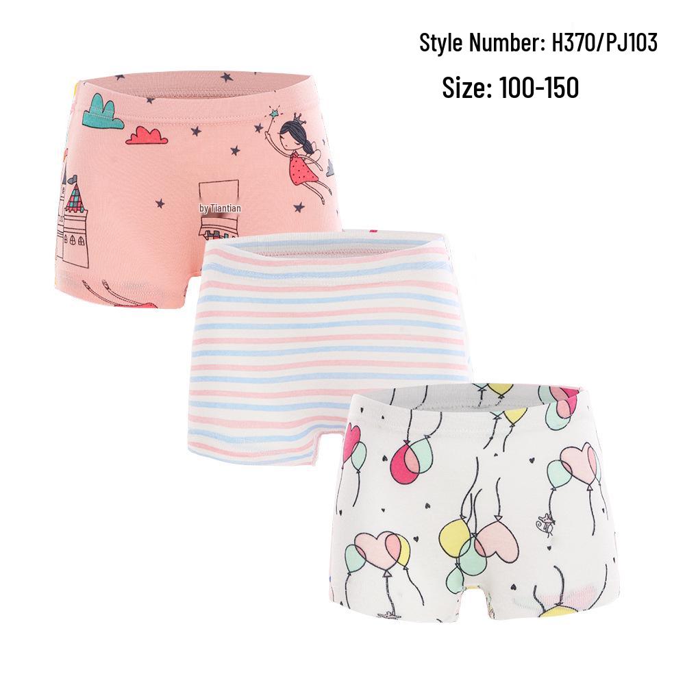 Jentenes Boxershorts i 100 % Bomull - Undertøy for Småbarn og Babyer