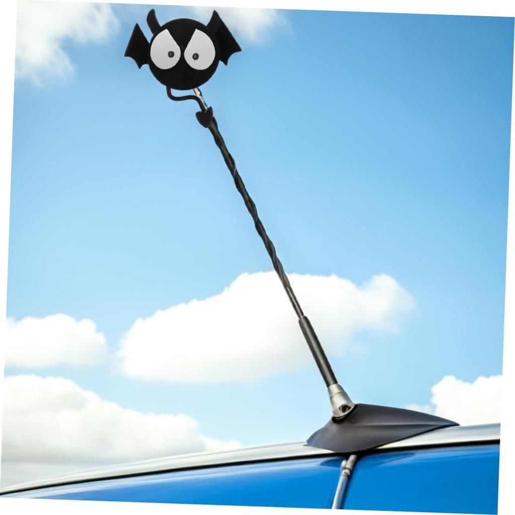 DEARMAMY 3pcs Car Antenna Decoration Vehicle Accessories Car Antenna Topper Decoration Hanging Truck Ball