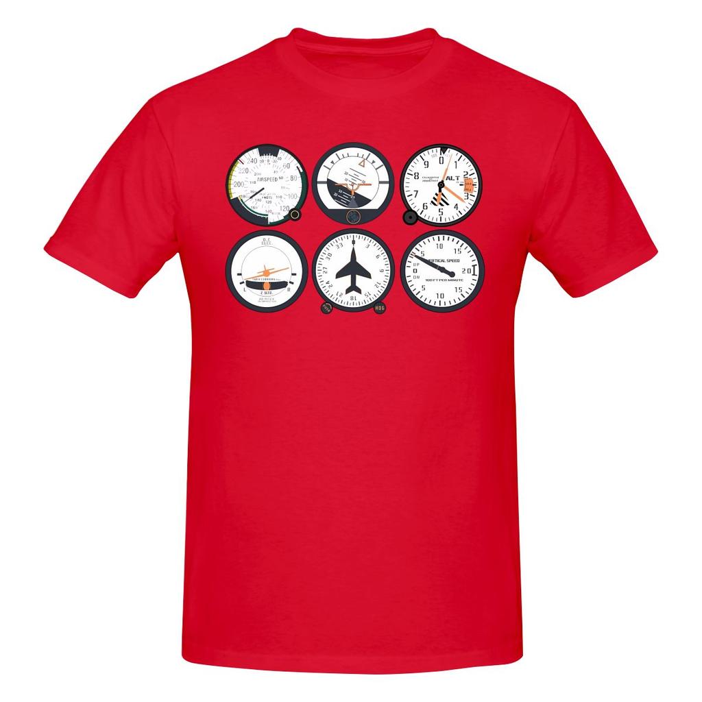 Basic Six Flight Instruunisexts Simple Tshirturban Minimalist Lazy Feeling Short Sleeve