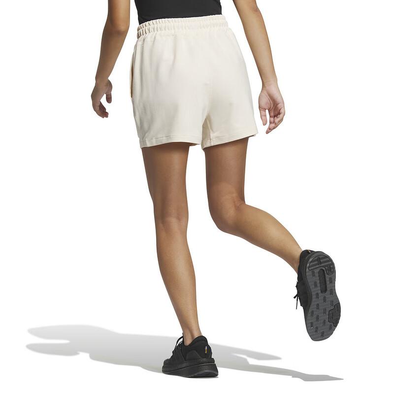 Adidas SS24 Pure Comfort Outdoor Casual Shorts Women Bottoms Milk-White IM8866