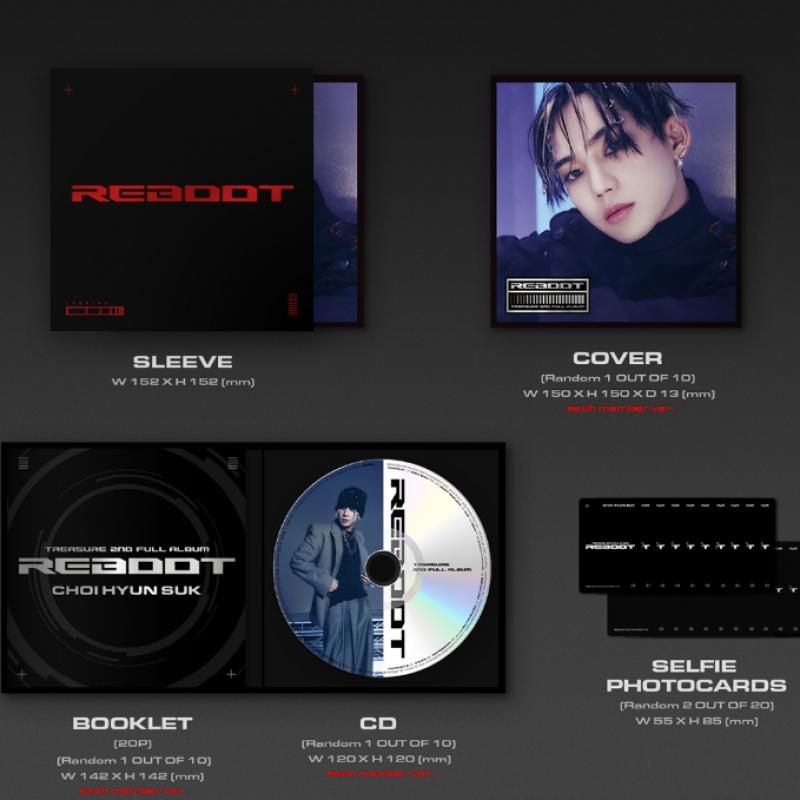 Treasure   Reboot   2nd Album  Digipack Ver. 