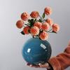 Ceramic Vase Ornament Ins Nordic Style Ornament Living Room Flower Arrangement Light Luxury Creative Ceramic Vase