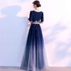 JINZUOMA Evening Long Tulle Formal Short Slim Starry Sky Perfect for and Parties Size Women's Dress, Dress, Dress, Dress, Sleeve, Elegant,