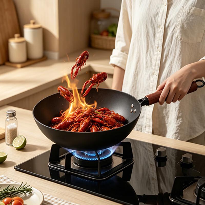 paul frank 32cm Titanium-Infused Iron Wok