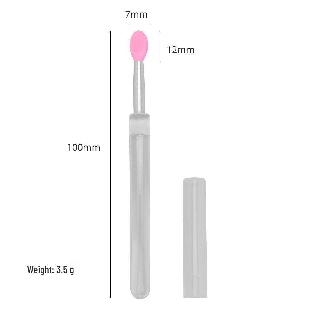 Silicone Lip Brush & Makeup Tool: Lipstick, Lip Balm, Eyeshadow, Concealer & Lip Gloss Applicator