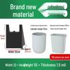 USAN HOME Black Vest-Style Household Trash Bags