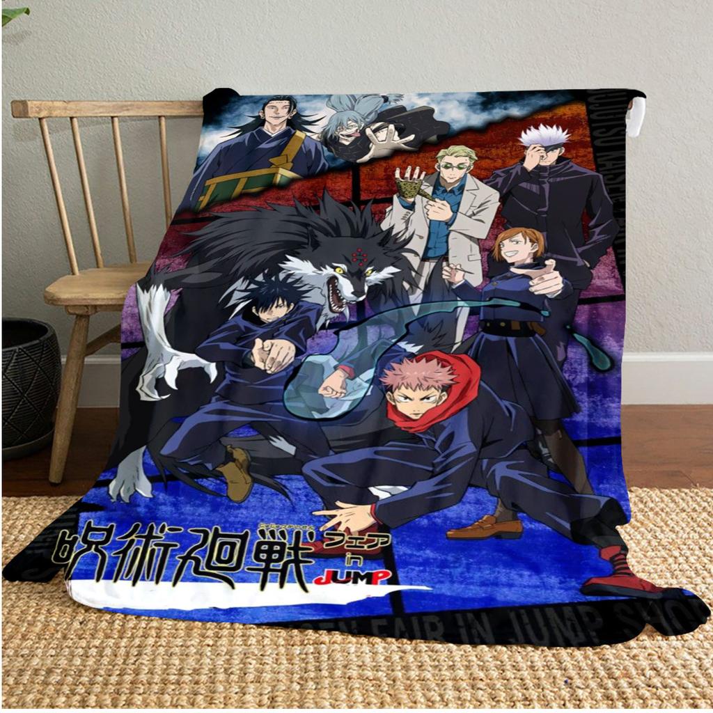 Jujutsu Kaisen Characters Soft Comfortable All Seasons Sofa Office Naps Outdoor Travel Perfect Great Gift