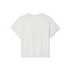 Levis Logo Printed Round Neck Pullover Casual Short Sleeve T-Shirt Women T-Shirt Off-White A2226-0080