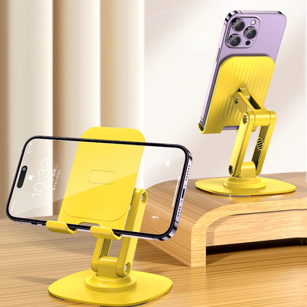 Desk Support Mobile Phone Bracket 360 Rotating Cellphone Stand  Dormitory/Travel