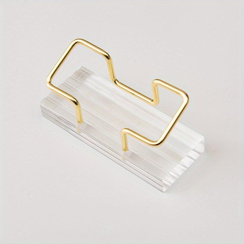 Business Card Holder Used for Office Desks Modern Card Storage Boxes and Accessories for Men's and Women's Office Desks