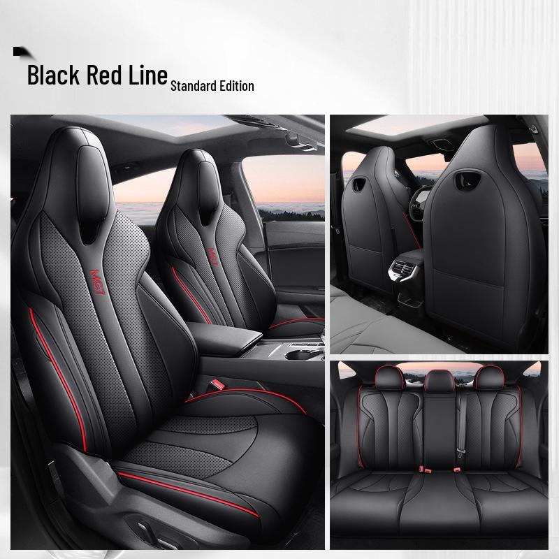 

Универсальная кожаная подушка на сиденье автомобиля для MG7 - Полное покрытие, всесезонная, подходит для пяти сидений Special for MG7