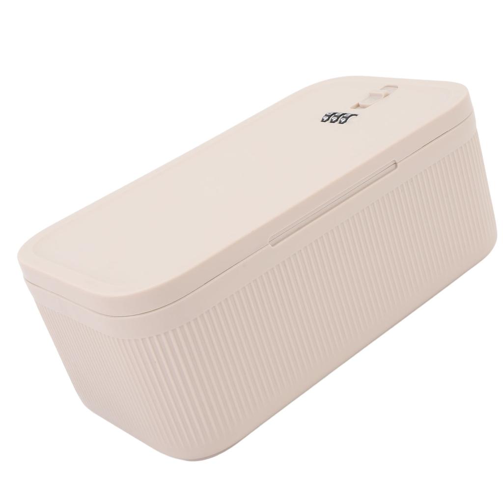 Portable Small Lock Box Combination Lock Box Personal Travel Secure Box with Password for Dorm Trave