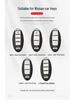 Nissan Key Case Protective Cover for Sylphy, Teana, Qashqai, Murano, Terra, Tiida, Ariya, Kicks