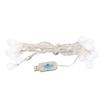 LED String Lights USB Plug and Play 8 Modes Waterproof Plug in String Lights for Indoor Outdoor Warm White