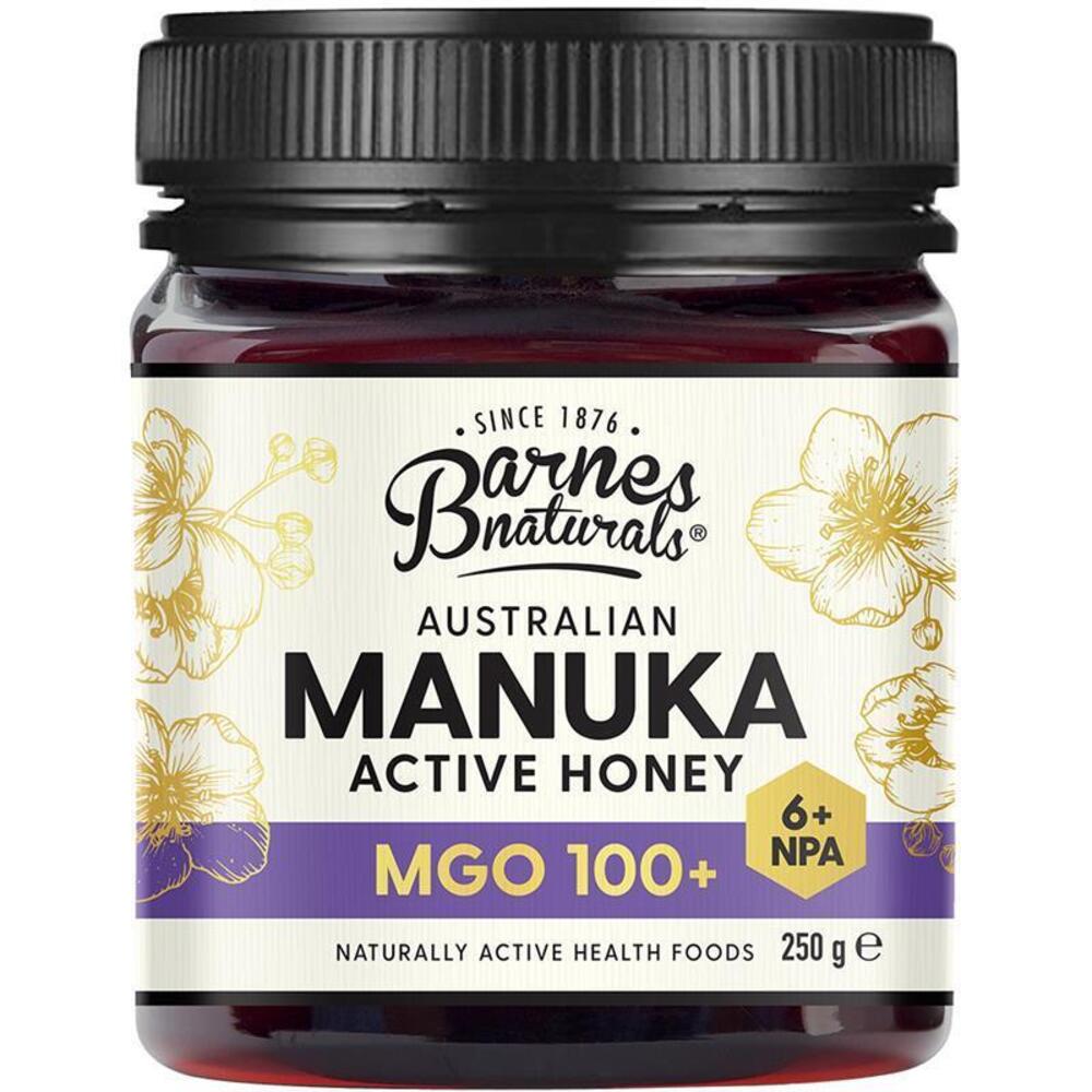 Barnes Naturals Australian Manuka Honey 250g MGO 100+