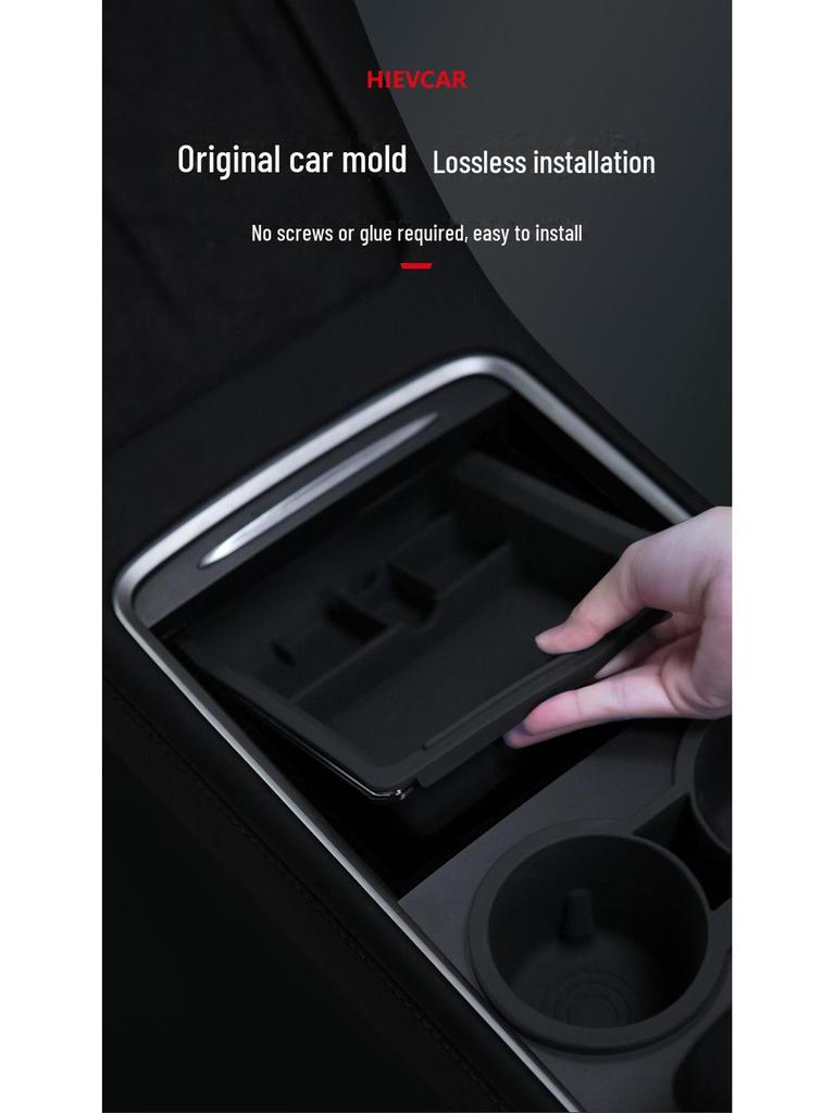 Tesla Model 3/Y Akcesorium Pudełko do Przechowywania w Podłokietniku