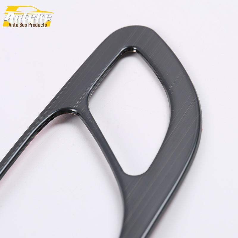 Fits 18 Models: XT4 Interior Door Handle Bright Ring & Buckle Armrest Decorative Sticker Car Accessories.